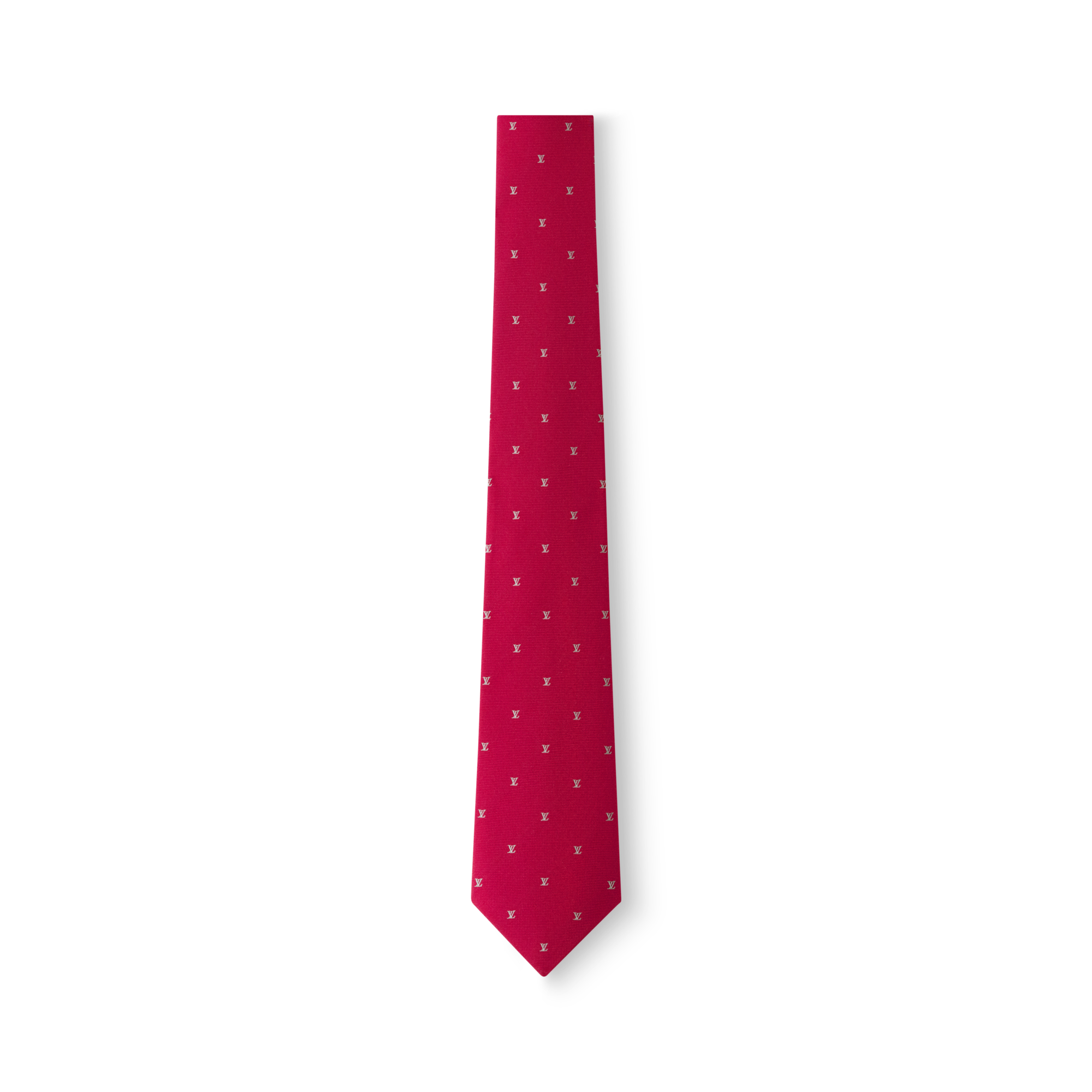 Louis Vuitton red 2024 tie